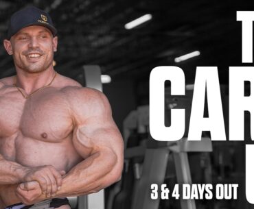 Carb Up Before Show Day | Posing Practice & Grocery Run | 3 & 4 Days Out | Martin FItzwater