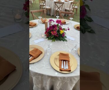 Wedding Reception at the Golf Lawn of Mount Malarayat
