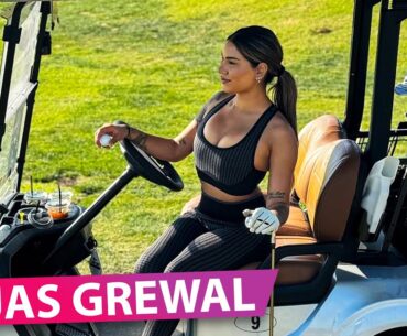 Jas Grewal shows off most outrageous golf outfit yet as fans say ‘if I wore that I’d be arrested’