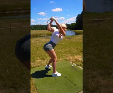 Amazing Golf Swing you need to see | Golf Girl awesome swing |