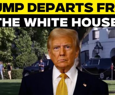 LIVE | US President Donald Trump Leaves From White House After Announcing India-Pakistan Ceasefire