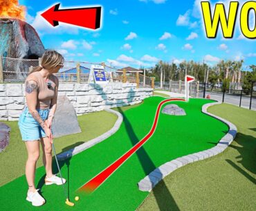 This Mini Golf Course is Full of Surprises!