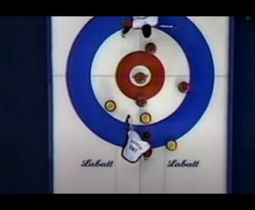 2000 Labatt Brier Kevin Martin, Alberta vs. Peter Corner, Ontario.
