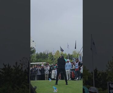 호아킨 니만 루틴 & 드라이버 스윙 뒷모습 #liv #golf #korea