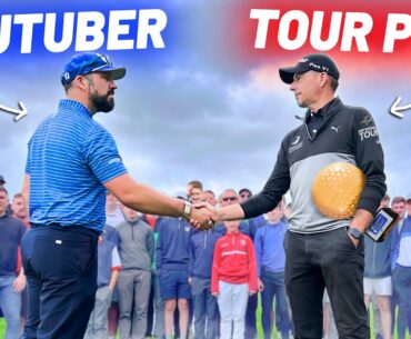 I challenged a TOUR PRO at HIS OWN GOLF COURSE!