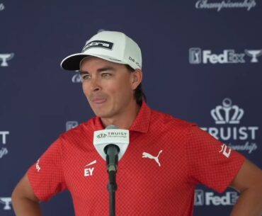 Rickie Fowler thoughts after his great first round at 2025 Truist Championship
