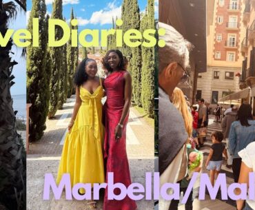 Come With Me to Marbella & Malaga | Spain Travel Vlog + Wedding Weekend!
