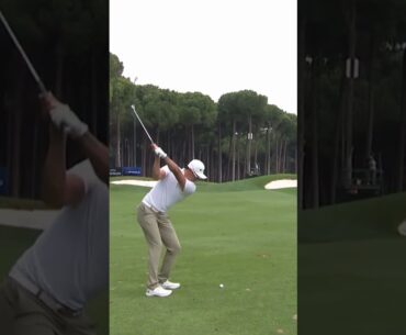 Haotong Li Iron Swing 2025 #dptour #golfswing #haotongli