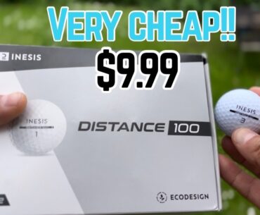 THE CHEAPEST GOLF BALL | INESIS 100 DISTANCE