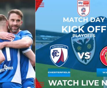 🔥 [LIVE] Chesterfield vs Walsall – Play-Off Showdown for Glory! ⚽ Who Will Book Their Place in the