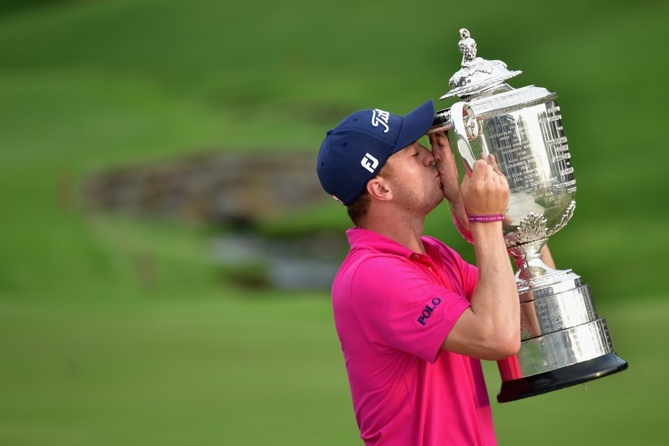 Thomas is a two-time PGA Championship winner
