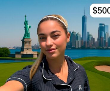 Playing A $500,000 Initiation Fee Golf Course In NYC