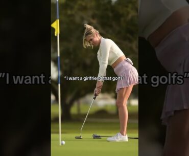 …do you tho?? 👀⛳️🤗 . #golf #golfbabe #golfbabes #pxg #pxgputter #puttfordough #golfgirls #golftrip