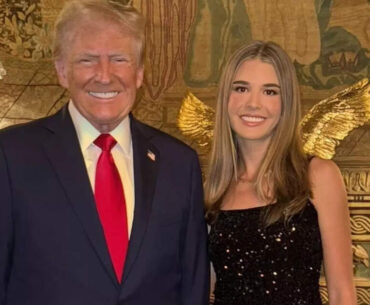 Kai Trump, Donald Trump's eldest grandchild, goes viral after posting video of a lurid song to mark her 18th birthday