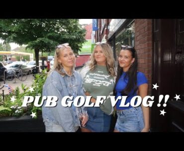 Pub Golf Vlog⛳️