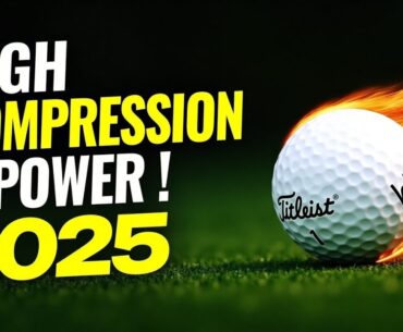 5 Best High Compression Golf Balls For 2025: Top 5 Picks for Distance, Spin & Control!