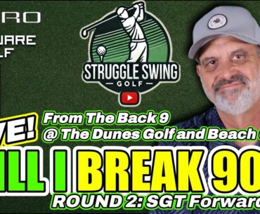 Can I Break 90 in My 1st SGT Event? | Back 9, Rd 2, FWD Tour | GS Pro | Square Golf Launch Monitor