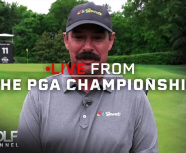 Johnson Wagner plays 11th hole at Quail Hollow Club | Live From the PGA Championship | Golf Channel