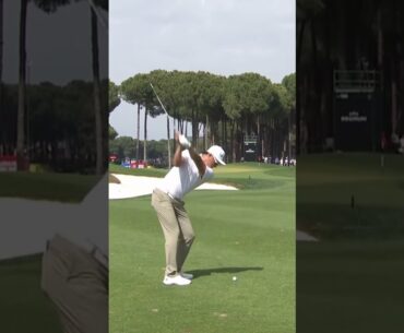 Haotong Li Wedge Swing 2025 #dptour #golfswing #haotongli