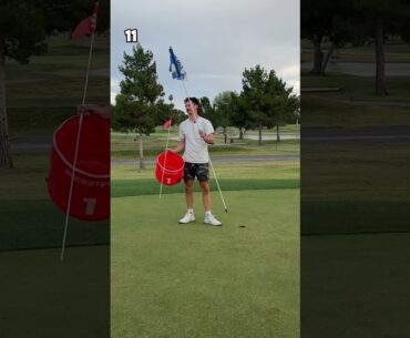 This is World's LONGEST Bucket Golf Hole!!