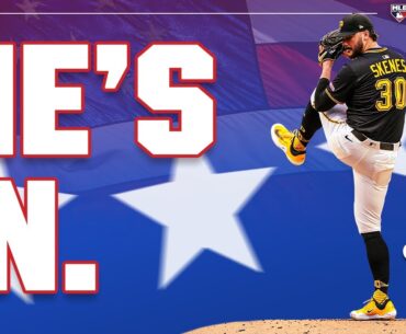 Paul Skenes announces on-air he will play for Team USA | MLB Central
