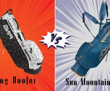 Lightweight Stand Bags for Walkers Ping Hoofer vs Sun Mountain 2 5+ Review and Comparison