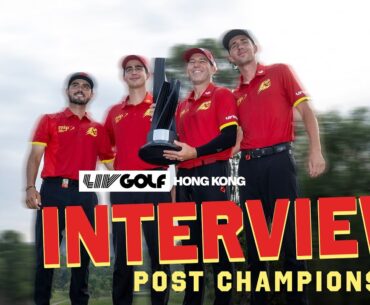 Post Championship Fireballs GC Interview - LIV Golf Hong Kong
