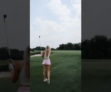 par 3 w me 💘 #golfgirl #golf #golfswing #golfing #golfgirls #par3 #austingolf #atxgolf #sanantonio