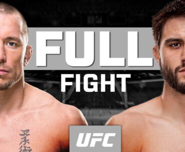 Georges St-Pierre vs Carlos Condit | FULL FIGHT | UFC Classics