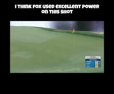 Ryan Fox Hits Fantastic Recovery Shot! #golf #ryanfox #pgatour