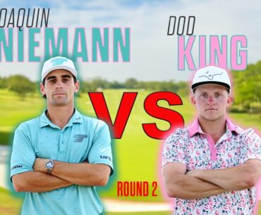 Can the DOD King beat Joaco Niemann in one of the hardest courses in the world?
