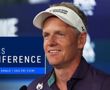 Luke Donald Press Conference | 2025 PGA Championship Pre-Tournament