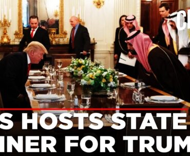 Trump In Saudi Arabia LIVE | Crown Prince MBS Hosts State Dinner For US President In At-Turaif