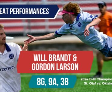HUGE Performances from Will Brandt and Gordon Larson!