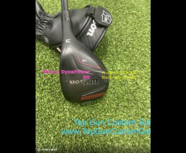@WilsonGolf DynaPower 3w with Diamana and Hybrid with HZRDUS
