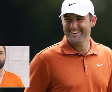 Scottie Scheffler's outfit sparks online reaction as golf star eyes PGA Championship triumph