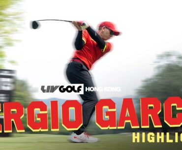 Sergio Garcia Highlights from Championship Sunday at LIVGolf Hong Kong