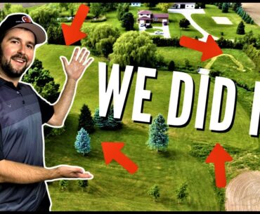 We Made Our Own 9-Hole Disc Golf Course!