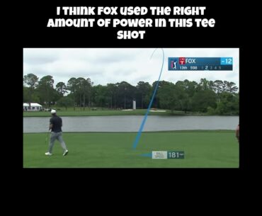 Ryan Fox Hits Excellent Tee Shot! #golf #ryanfox #pgatour