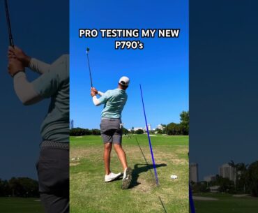 Hitting 8 iron Christian De Greiff Coral Ridge CC Pro #golf #golfer #golflife