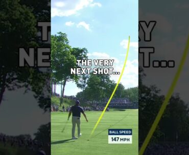 Typical, average Bryson birdie at the 2024 PGA Championship.