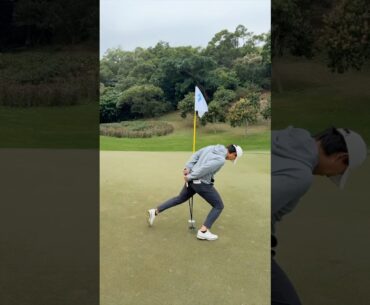 Luke Kwon’s first look at the iconic 17th at the International Series Macau presented by Wynn ⛳️