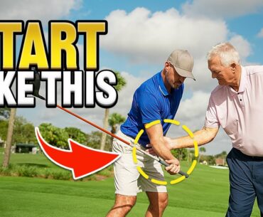 Golf’s Best Downswing Drill (Shift, Tuck, Turn)