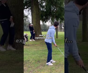 How did that miss her 🙈 📷 - @davidplaysgolf #golfgods #golf #golfcourse
