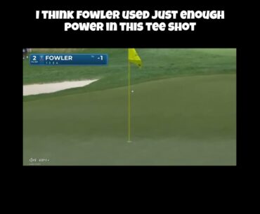 Rickie Fowler Hits Incredible Tee Shot! #golf #rickiefowler #pgatour