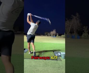 Should I Swing This Hard On The Course? #golf #golfskill #golfnetwork #golfswing