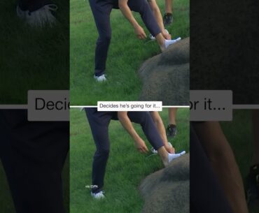 Still don't know how Justin Thomas pulled this off #shorts #pga #pgachampionship