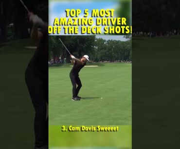 Golf Magic: Top 5 Fairway Driver Shots by the Pros!