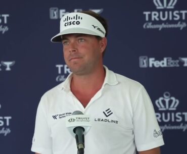 Keith Mitchell Takes Early Lead at Truist Championship