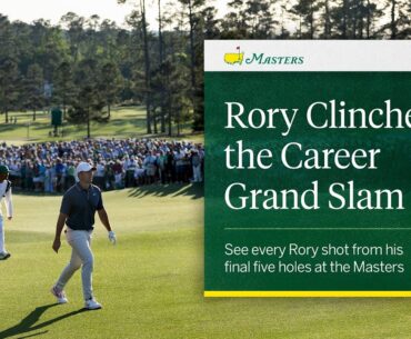 The Final Five Holes | Every Shot From Rory McIlroy
